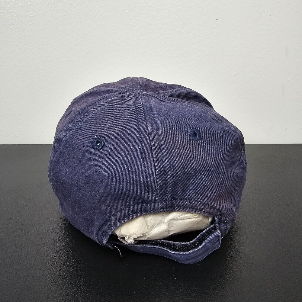 Nike Hat Cap Boys Strap Back Blue Swoosh Logo Casual Performance Sports Youth - Picture 6 of 9